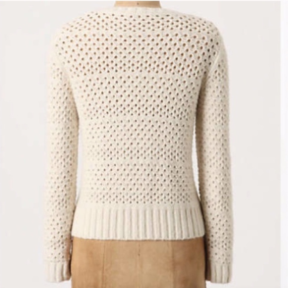 Far Away From Close Alabaster Tassel Sweater - Picture 2 of 5